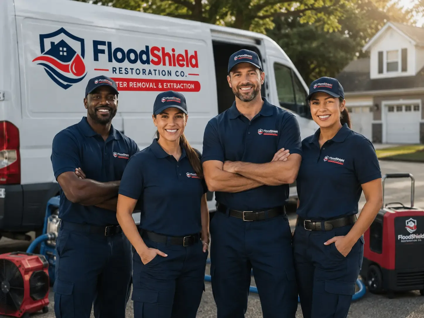 Flood Damage Restoration company in Highlands, TX